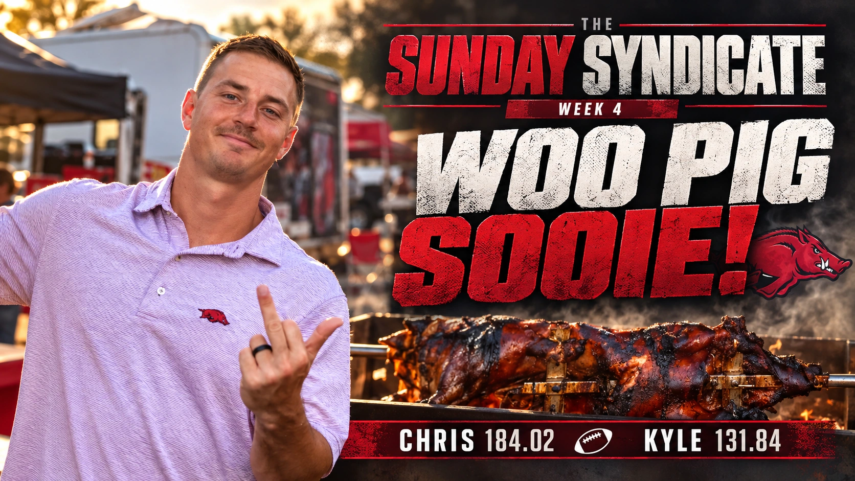 Chris — Woo Pig Sooie! Week 4